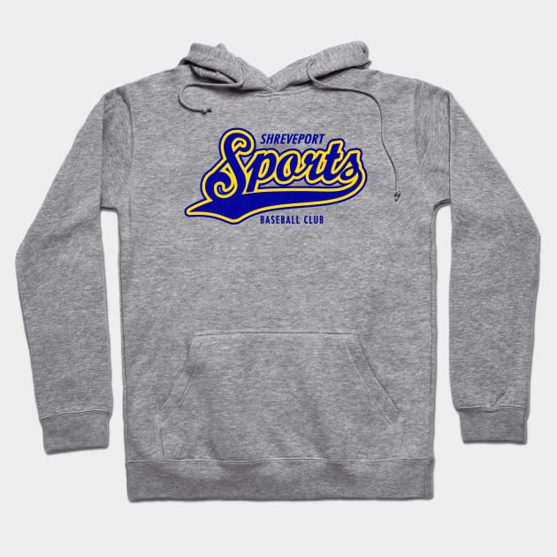 Defunct Shreveport Sports Baseball Hoodie by LocalZonly